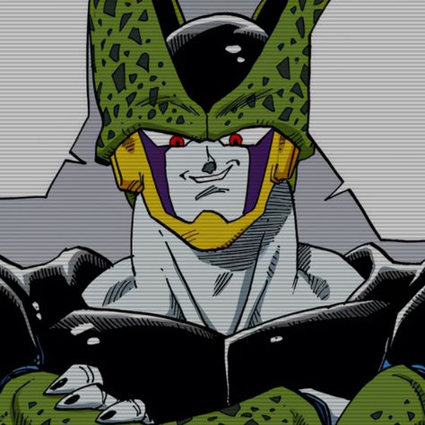 Super Perfect Cell, Cell Dbz, Dbz Manga, Invincible Comic, Perfect Cell, Villain Character, One Piece Crew, Dbz Art, Green Screen Video Backgrounds