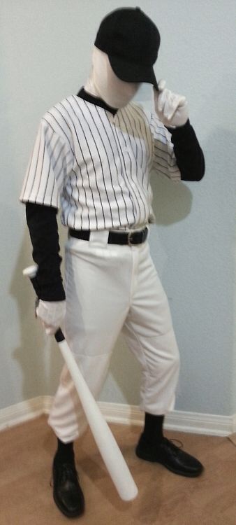 The Batter cosplay from Off Sfx Makeup Prosthetic, The Batter Off, Off Batter, Batter Off, Off Mortis Ghost, Mortis Ghost, Off Game, Cosplay Inspo, Rpg Maker