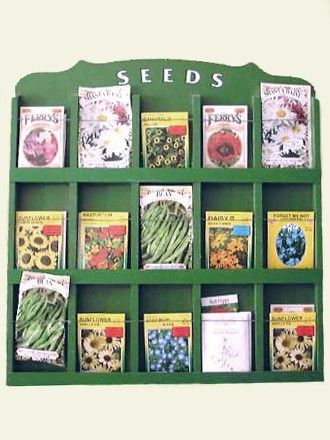 Seed Organizer, Art Rack, Vintage Seed Packet, Seed Library, Decor Inspiration Diy, Antique Booth Ideas, Vintage Seed Packets, Flower Seeds Packets, Seed Box