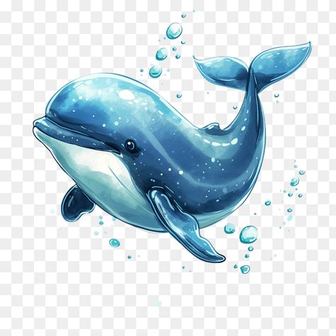 Watercolor Blue Whale Clipart Graduation Cap Clipart, Whale Clipart, Ocean Theme Crafts, Ocean Magic, Watercolor Clouds, Star Clipart, Cow Clipart, Rose Clipart, Valentines Day Clipart