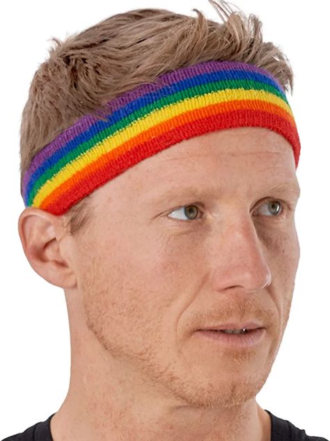 Sweat Bands Head, Thanksgiving Play, Terry Cloth Headband, Sweat Bands, 1980s Men, Sweat Headbands, Athletic Headbands, Headband Men, Sweat Band