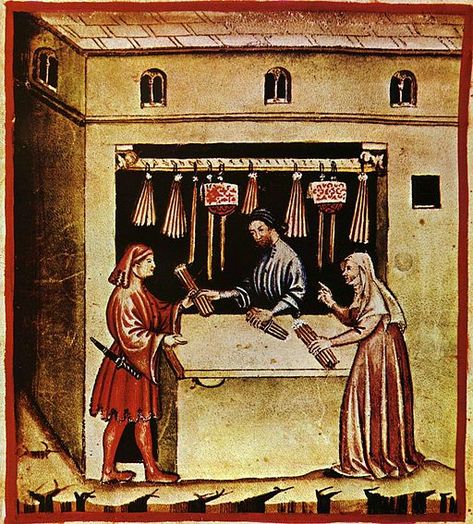 Medieval Candle, Medieval Crafts, Medieval Market, Medieval Paintings, Late Middle Ages, Candle Magick, Medieval Life, Book Of Hours, Medieval Manuscript