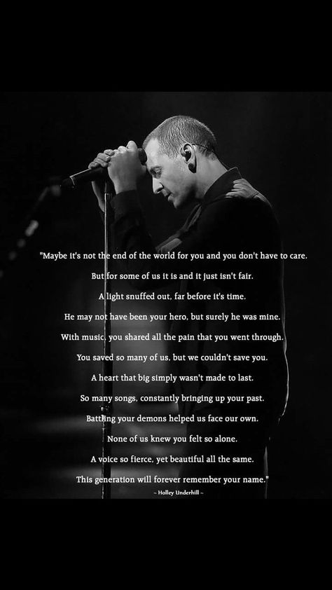 Always❤️💔 Linkin Park Quotes, Linkin Park Tattoo Chester Bennington, Chester Bennington Quotes, Numb Linkin Park Lyrics, In The End Lyrics Linkin Park, Leave Out All The Rest Linkin Park Lyrics, Linkin Park One Step Closer, Chester Rip, Park Quotes