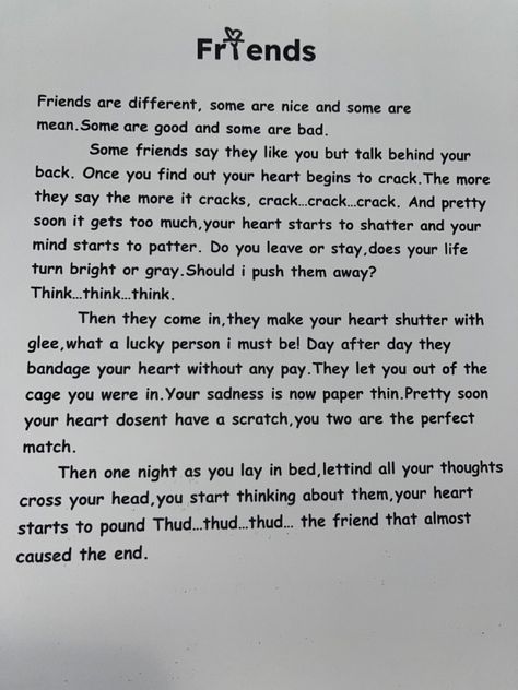 Bestie Poems, Friends Poem, Dia De Los Muertos Crafts Ideas, Problem Solution Essay, Types Of Friends, Letter To Best Friend, Describe Feelings, Friend Poems, School Essay