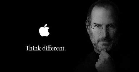 Steve Jobs Biography, Apple Logo Design, Job Inspiration, Robert Downey Jr., Martin Lawrence, Think Different, Leadership Lessons, Steve Job, Thinking Quotes