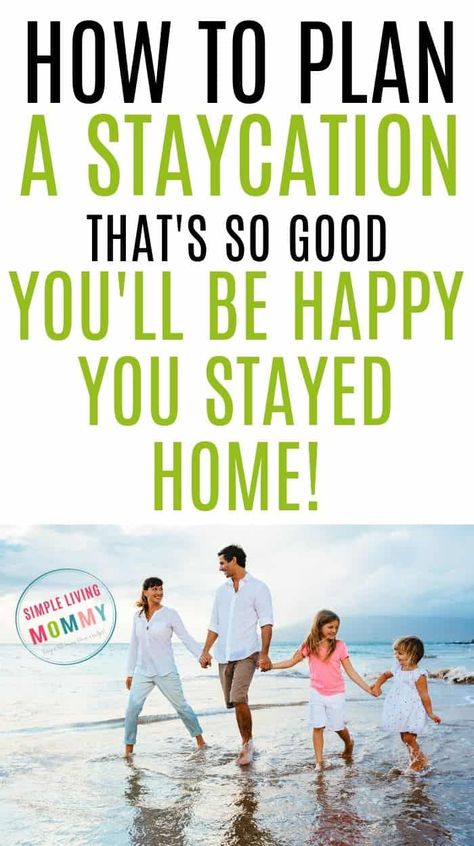 Staycation Ideas Family, Save More Spend Less, Staycation Ideas, Summer Staycation, Couple Activities, Things To Do At Home, Relaxing Vacations, Ideas Family, E Card