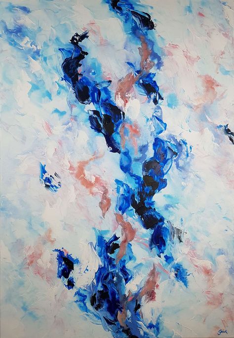 Antonia Gesch Acrylic Artwork, Set The Mood, Abstract Painting Acrylic, Abstract Acrylic, Contemporary Art, Home Decor Wall Art, Acrylic Painting, Cookware, Abstract Artwork