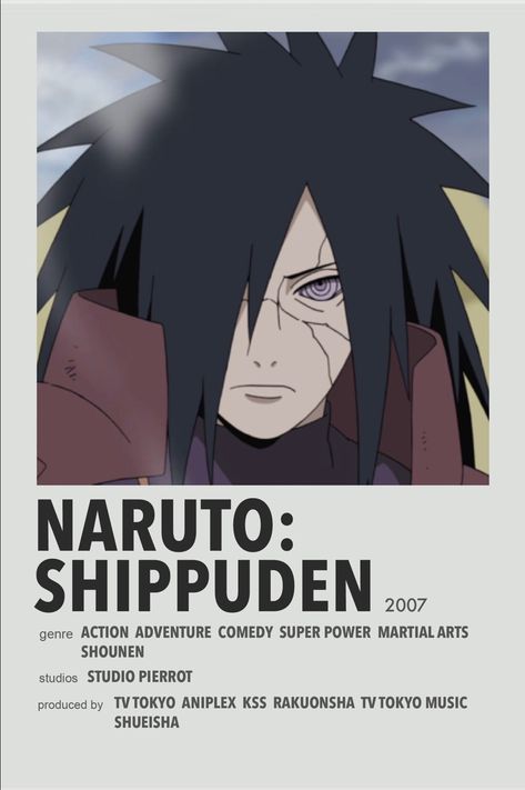 Naruto Shippuden Poster, Naruto Anime Poster, Minimalist Poster Naruto, Naruto Posters Aesthetic Room, Bleach Polaroid Poster, Naruto Polaroid Poster, Anime Minilist Poster, Anime Minimalist Poster Haikyuu, Anime Character Names