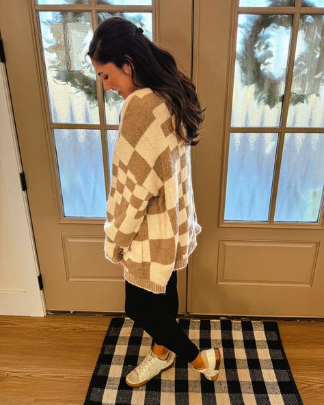 PSA: If you want this cardigan… Grab it NOW ��🤩 I CANNOT restock! And it is almost gone so don’t wait. I wanted to make sure you got your chance before it was too late! 🤎 #checkeredprint #checkeredcardigan #trendyoutfits #trendyootd #trendycardigan #sweatercardigan #sizeinclusive #oversized #cute #cuteoutfits #lubbockootd Checkered Cardigan Outfit, Checkered Cardigan, Trendy Cardigans, Brown Checkered, Cardigan Outfit, Cardigan Outfits, Too Late, Make Sure, Trendy Outfits