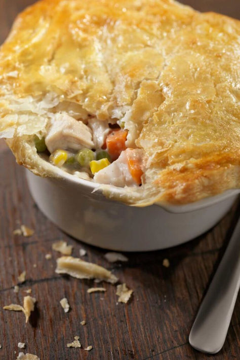 Bobby Flay Turkey Pot Pie Turkey Pot Pie, Pot Pies Recipes, Bobby Flay, Chicken Pot Pie Recipes, Chicken Pot, Roast Chicken, A Chicken, Chicken Pot Pie, Pot Pie