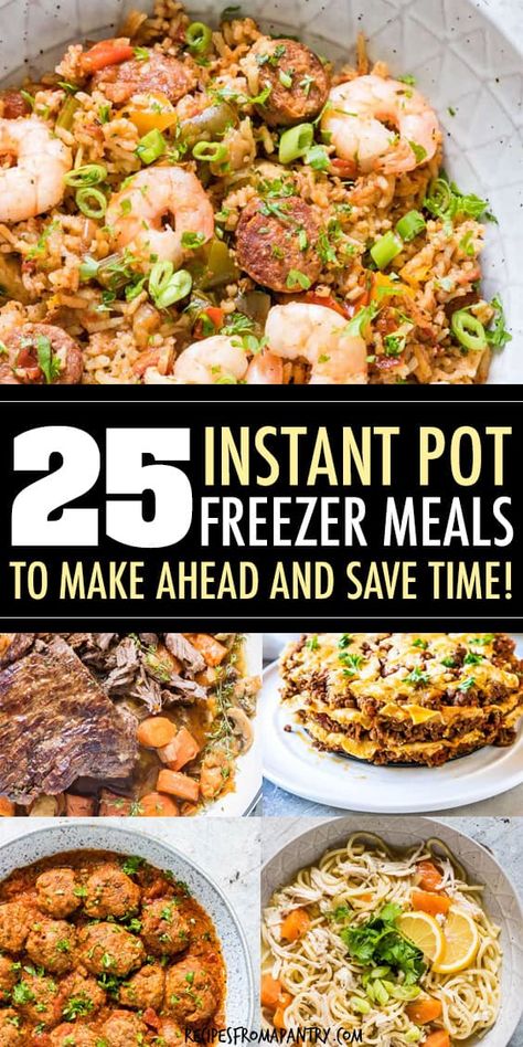 Reheatable Meals, Gluten Free Instant Pot Recipes, Instant Pots, Instant Pot Freezer, Instant Pot Freezer Meals, Instapot Meals, Gluten Free Instant Pot, To The Wonder, Freezer Dinners