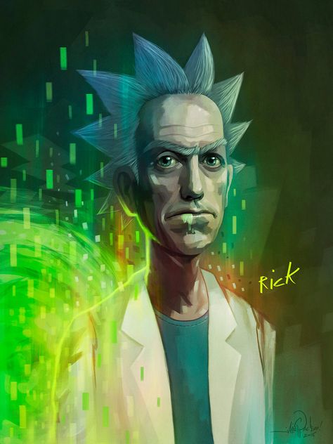 Rick And Morty Realistic, Rick And Morty Art, Rick And Morty Quotes, Rick And Morty Drawing, Rick And Morty Poster, Monster Drawing, Rick Sanchez, How Big Is Baby, Rick And Morty