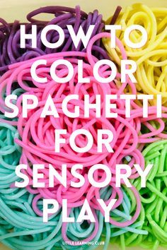 Messy Play Edible, Toddler Easter Sensory Activities, Sensory Activities Taste Safe, Colored Noodles Sensory, Educational Activities For Infants, Infant Edible Sensory, Sensory Recipes Preschool, 15 Month Sensory Bin, Taste Friendly Sensory