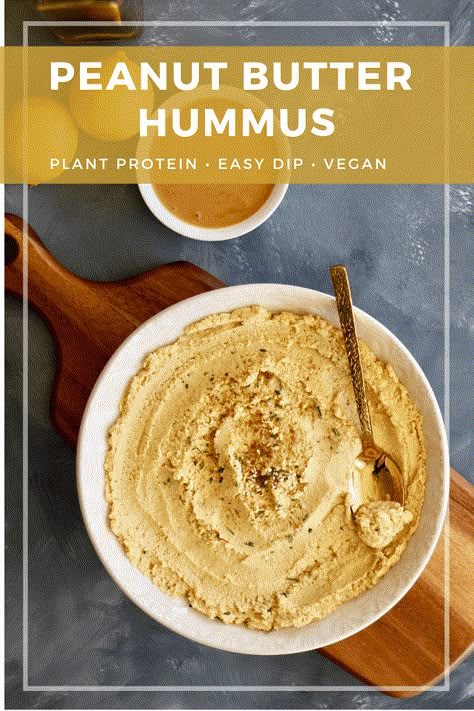 Peanut Butter Hummus, Healthy Hummus, Healthy Peanut Butter, Crusted Chicken, Hummus Recipe, Canned Chickpeas, Healthy Appetizers, Tahini, Hummus