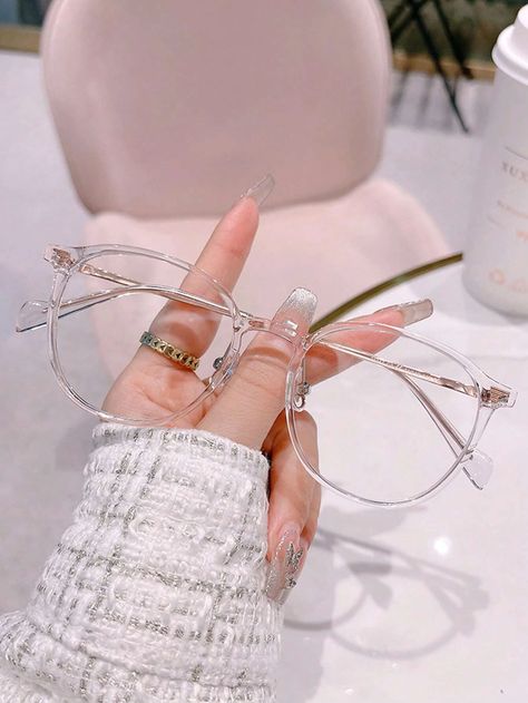 Clear Glasses Frames Women, Glasses Women Fashion Eyeglasses, Korean Glasses, Cute Glasses Frames, Classy Glasses, Glasses Frames Trendy, Glasses Inspiration, Fancy Glasses, Clear Glasses Frames