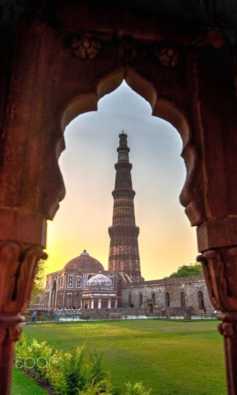 Travel Photography India, Qutab Minar, Delhi Travel, Zoo Park, India Travel Places, Backpacking India, India Architecture, Amazing India, Photos Travel