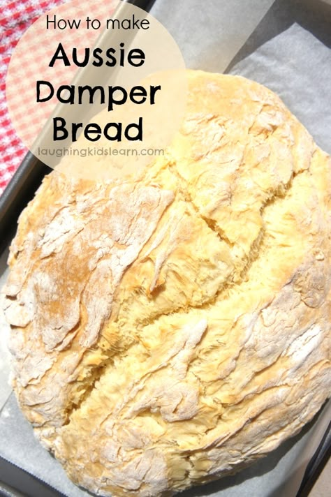 Camp Oven Recipes, Damper Bread, Damper Recipe, Aussie Food, Food Bbq, Super Party, Australian Food, Food Party, Ideas Food