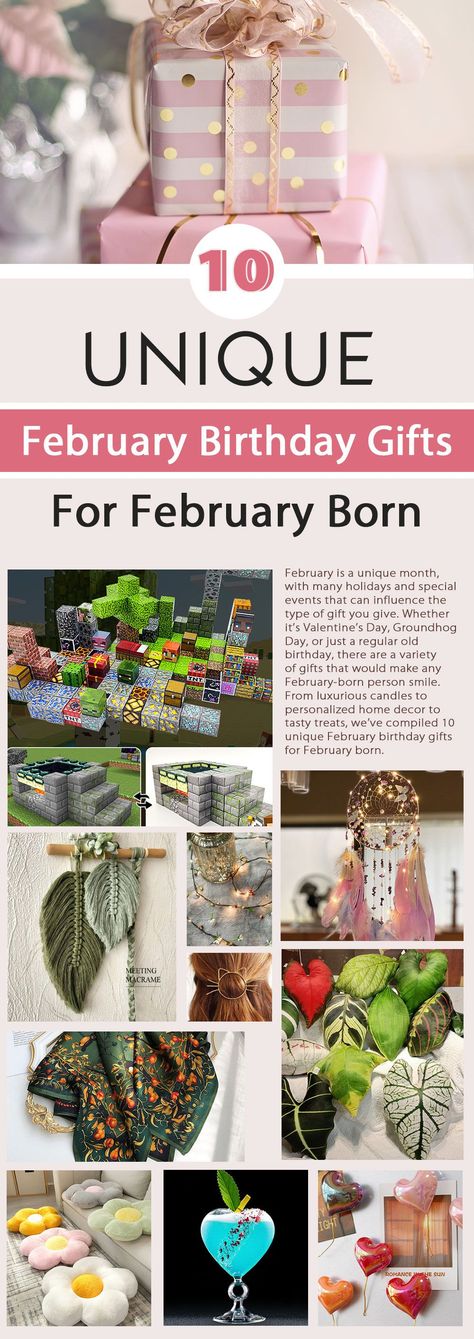 February is a unique month, with many holidays and special events that can influence the type of gift you give. Whether it’s Valentine’s Day, Groundhog Day, or just a regular old birthday, there are a variety of gifts that would make any February-born person smile. From luxurious candles to personalized home decor to tasty treats, we’ve compiled 10 unique February birthday gifts for February born. February Born, Luxurious Candles, Personalized Home Decor, February Birthday Gifts, February Birthday, Types Of Gifts, Groundhog Day, Apollo Box, Tasty Treats