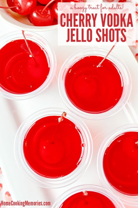 Red Jello Shots, Alcohol Jello Shots, Vodka Jello Shots, Cherry Jello Shots, Lemonade Jello Shots, Jello Shooters, Best Jello Shots, Jello Shots Vodka, Christmas Jello Shots