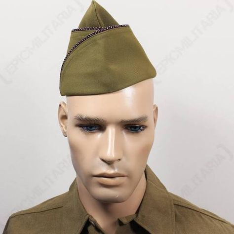 garrison military cap Military Cap, Head Pieces, Headpiece, Party Ideas, Band, Hats, Quick Saves