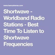 Amature Radio, Ham Radio License, Shortwave Receiver, Sony Radio, Ham Radio Equipment, Sw Radio, Citizen Band, Camp Trailer, Emergency Radio