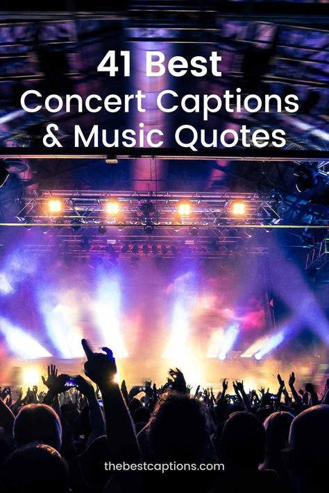 Music Concert Quotes, Concert Story Captions, Concert Instagram Captions Country, Quotes About Concerts Music, Music Festival Quotes Instagram, Instagram Captions For Country Concerts, Coldplay Captions For Instagram, Insta Captions For Concerts, Instagram Captions For Concerts