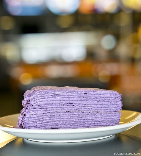 Rain Cafe Seattle Aurora Places To Eat In Seattle, Crepe Cake Recipe, Crepes And Waffles, Crepe Cakes, Mille Crepe, Crepe Cake, Berry Cake, Interesting Places, Food Pin