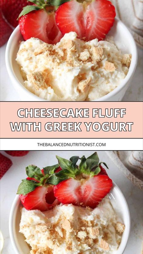 Looking for a healthy and light dessert? Try this high protein cheesecake dip made with Greek yogurt and cream cheese for a fun treat. Perfect with fruit, it's a delicious cream cheese fruit dip that doubles as healthy cheesecake fluff. Enjoy healthy cheesecake desserts with this easy cheesecake fluff dip. Greek Yogurt Sweet Dip, Low Calorie Cheesecake Dip, Low Cal Cream Cheese Recipes, Low Cal High Protein Cheesecake, High Protein Potluck Ideas, Low Carb Dessert Dip, Macro Desserts Easy, High Protein High Calorie Snacks, High Protein Potluck Recipes