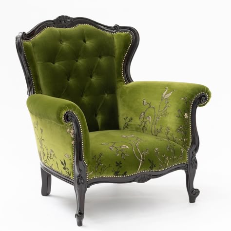 Timorous Beasties, Dream Furniture, Victorian Furniture, Upholstered Armchair, Olive Branch, Dream Decor, Beautiful Furniture, Dream House Decor, Upholstered Furniture