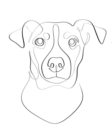 Dog faces in one line 👍 @papagiraffa #lineartportrait #linedrawings #dogportraitartist #dogartists #dogtattoos Dog Outline, Dog Faces, Face Outline, Animal Art Projects, Lady Art, Art Graffiti, Dog Tattoos, Dog Face, Street Art Graffiti