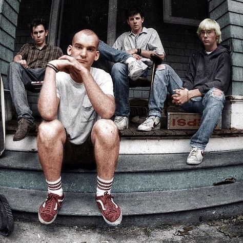 Another killer Minor Threat colorization by the talented @ulfhammarkarr. I can never see enough of these one of my favorite things to come across here on IG. by doublecrossxx Hardcore Style, Minor Threat, Band Photoshoot, Band Photography, Band Wallpapers, Photos Originales, Hardcore Punk, Beastie Boys, Vintage Punk