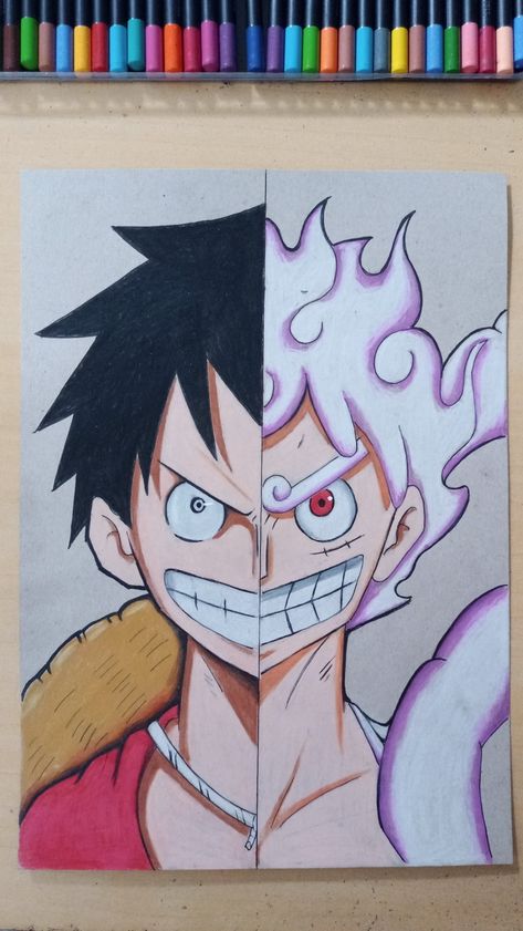 Luffy gear 5 Draw Love, Luffy Gear 5, Gear 5, My Drawings, Love Always, Love Love, Unique Pieces, My Art, One Piece