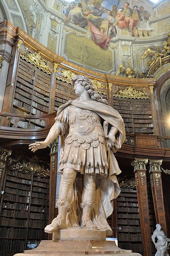 Library Klosteneuburg Monastery Vienna Library, Beautiful Library, Home Libraries, Book Nooks, Library Books, Beautiful Buildings, I Love Books, Holiday Travel, Travel Vacation