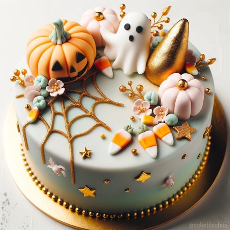 All Posts • Instagram October Cake Ideas, Creepy Halloween Desserts, Halloween Cake Design, Cute Halloween Cakes, Spooky Halloween Cakes, Horror Cake, Pasteles Halloween, Toddler Birthday Cakes, Scary Cakes