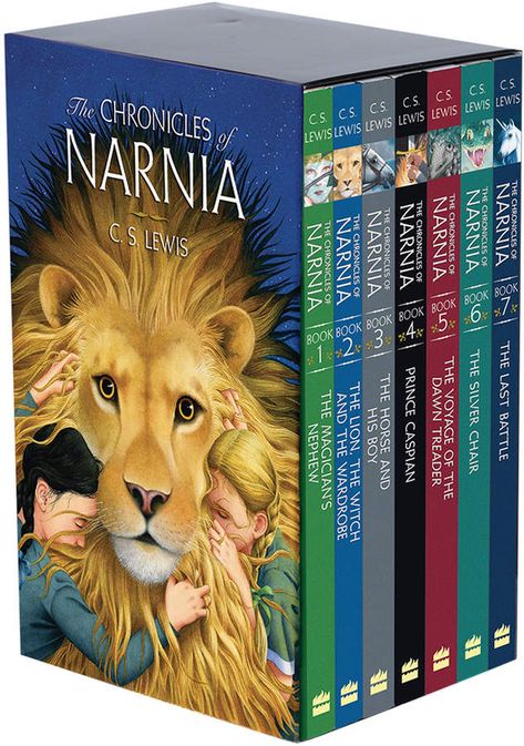 #ad HarperCollins The Chronicles of Narnia Box Set (Books 1 to 7) Can't believe I never read these as a kid.  I am enjoying them with my 10 year old.  Can't wait to read every night. Narnia The Last Battle, Narnia 1, Magician's Nephew, The Silver Chair, Chronicles Of Narnia Books, The Magicians Nephew, Dawn Treader, Narnia Prince Caspian, Narnia 3