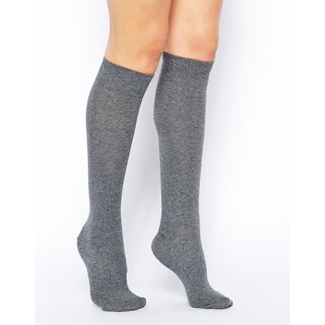 ASOS Knee High Socks ($6.59) ❤ liked on Polyvore featuring intimates, hosiery, socks, accessories, socks and tights, socks/tights, grey, above the knee socks, gray over the knee socks and grey over the knee socks Purple Rain Boots, Tights Socks, Over Knee Socks, Grey Socks, Over The Knee Socks, Stocking Tights, Thigh High Socks, Oversized Knitted Sweaters, Tube Socks