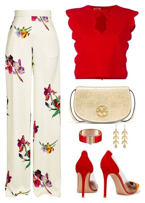 Easter [03] by myxvonwh on Polyvore featuring polyvore fashion style Giambattista Valli Etro Gianvito Rossi Tory Burch Irene Neuwirth clothing #jumpsuits #jumpsuit #fashion #dresses #jumpsuitstyle #jumpsuitmurah #jeans #rompers #ootd #jumpsuitimport #dress #jumpsuitcewek #tops #fashionblogger #jumpsuitpanjang #style #trajesdeba #sexy Easter Dress For Women Church, Easter Dresses For Women, Irene Neuwirth, Stylish Work Outfits, Giambattista Valli, Looks Chic, Jumpsuit Fashion, Fashion Mode, Business Casual Outfits