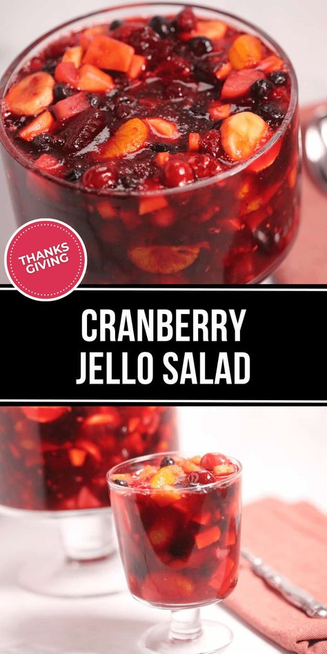 Cranberry Jello Salad is a classic holiday dish that's both visually appealing and delicious. Its bright red color and sweet-tart flavor make it a perfect addition to any holiday table. Cranberry Raspberry Jello Salad, Raspberry Jello Salad, Cranberry Jello Salad, Raspberry Jello, Cranberry Jello, Delicious Slow Cooker Recipes, Cranberry Salad, Jello Salad, Jello Recipes