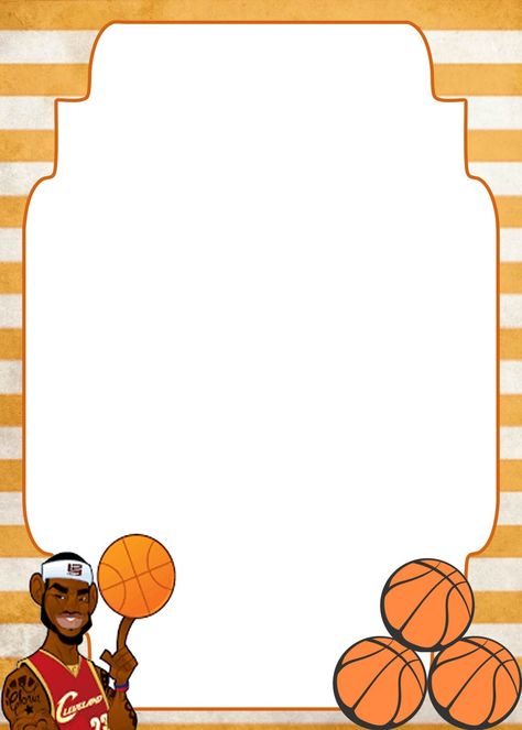 FREE Printable Basketball Invitation Templates | FREE Printable Birthday Invitation Templates - Bagvania Basketball Birthday Invitations Free, Basketball Birthday Party Invitations, 13th Birthday Boys, Basketball Birthday Invitations, Basketball Invitations, Birthday Party Invitations Free, Free Basketball, Free Printable Invitations Templates, Basketball Birthday Parties