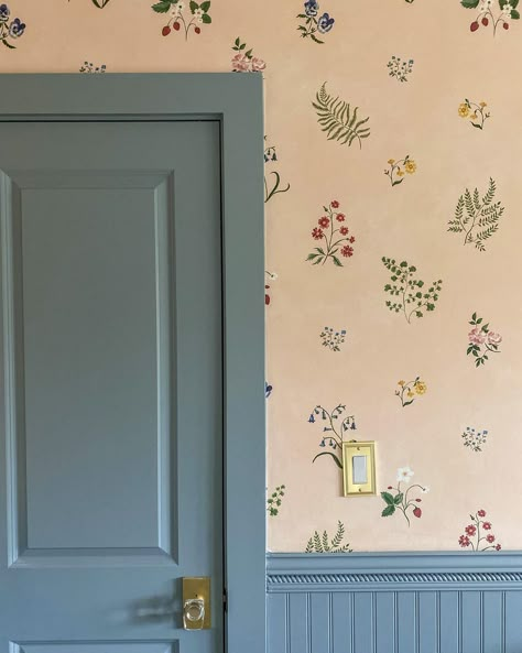 Tess Newall, Lime Wash, Hand Painted Wallpaper, Nursery Room Inspiration, Painting Wallpaper, Room Wallpaper, Dream Home Design, 인테리어 디자인, House Inspiration