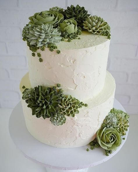 Wedding cakes. Cacti Cake, Succulent Wedding Cakes, Succulent Cake, Cactus Cake, Cake Piping, Succulent Wedding, Savoury Cake, Fancy Cakes, Pretty Cakes