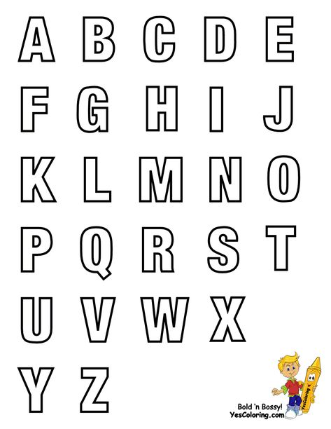 Letter Stencils To Print, Alphabet Letters To Print, Letter Stencils Printables, Alphabet Writing Practice, Print Alphabet, Alphabet Chart, Alphabet Pictures, Alphabet Templates, Printable Alphabet Letters