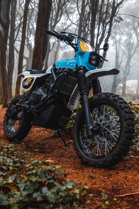 Yamaha XSR700 TT Scrambler by Elemental Rides x Capelos Garage, inspired by the Yamaha IT series. Street Scrambler, Round The World Trip, Off Road Bikes, Yamaha Motor, Off Road Motorcycle, Rat Bike, Scrambler Motorcycle, Moto Bike, Motor Scooters