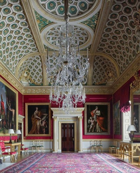 Unabashed elegance inside Spencer House, widely considered one of London’s most beautiful homes… After falling into a bit of disrepair from… | Instagram Neoclassic Design, Most Beautiful Homes, Spencer House, London Interior, House London, Interior Architecture, Beautiful Homes, Most Beautiful, House Interior