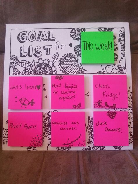 My goals board Goals Board Ideas, Goals Board, Goal Setting Vision Board, Goal Setting Activities, Goals Setting, Vision Board Party, Goal Board, Goal List, Team Goals