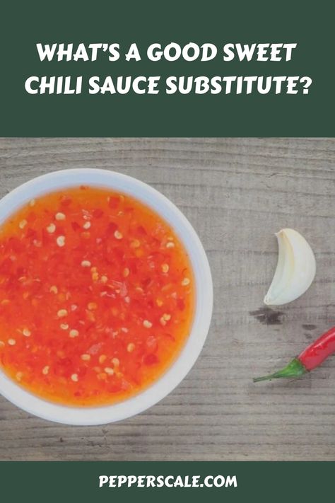 What’s A Good Sweet Chili Sauce Substitute? Sweet Red Chili Sauce, Sweet Chili Sauce Recipe, Thai Chili Sauce, Chili Sauce Recipe, Red Chili Sauce, Louisiana Hot Sauce, Chili Ingredients, Plum Sauce, Chile Sauce