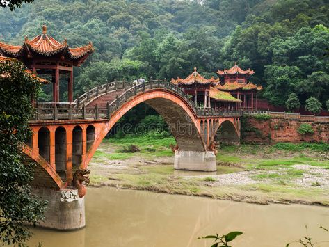 Bridge near Leshan. Ancient bridge near Leshan (Sichuan, China #Sponsored , #paid, #PAID, #Leshan, #China, #Sichuan, #Bridge Chinese Bridge, Bridges Architecture, Photo Bridge, China Image, Arch Bridge, Stone Arch, Chengdu, China Travel, A Bridge