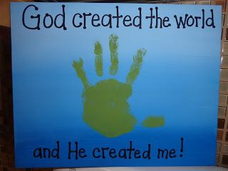 Preschool Ornaments, God Created The World, Mac And Me, Jesus Ideas, Toddler Sunday School, Toddler Bible, Creation Bible, Story Crafts, Bible Timeline