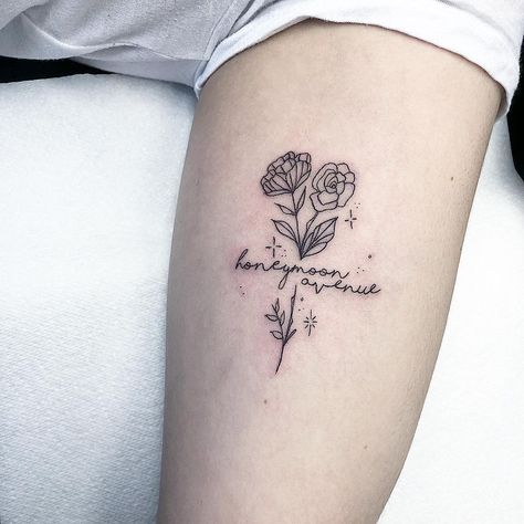 Honeymoon Avenue, Cottage Patio, Tattoo Linework, Feminist Tattoo, Fine Line Tattoo, Cute Little Tattoos, Tattoos Skull, Line Tattoo, Line Work Tattoo