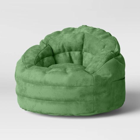 House Hold Items, Outdoor Bean Bag Chair, Cool Bean Bags, Bean Bag Chair Kids, Bean Bags, Bag Chair, Green Chair, Room Makeover Inspiration, Cute Room Decor